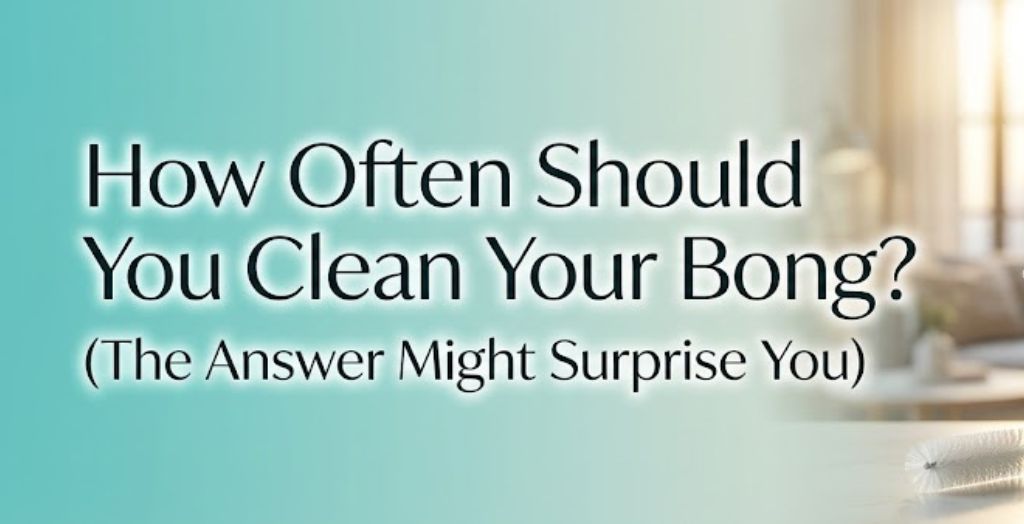 How Often Should You Clean Your Bong? (The Answer Might Surprise You)